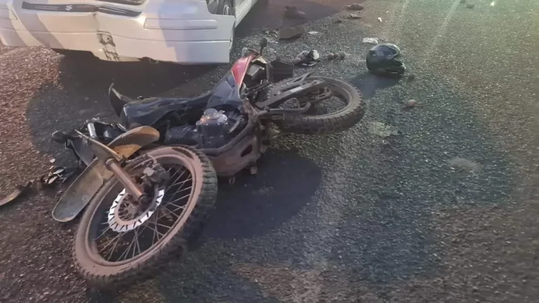 Falleció uno de los ocupantes de la motocicleta involucrada en accidente de tránsito en Teno.