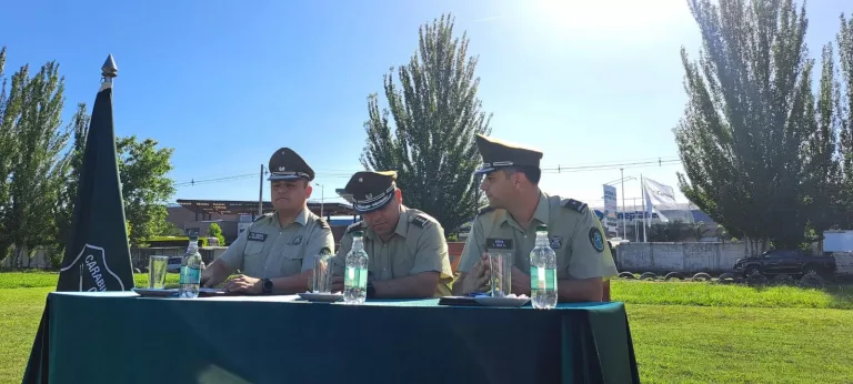 Cambios de mando en carabineros de Curicó: asumió nuevo Prefecto y nuevo Comisario