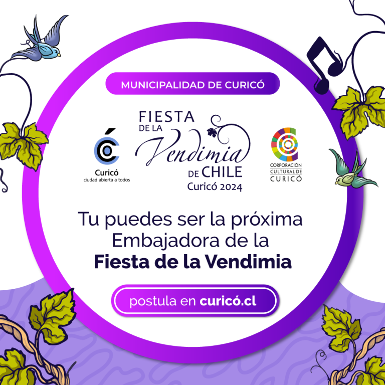 Curicó busca embajadora para la Fiesta de la Vendimia 2024