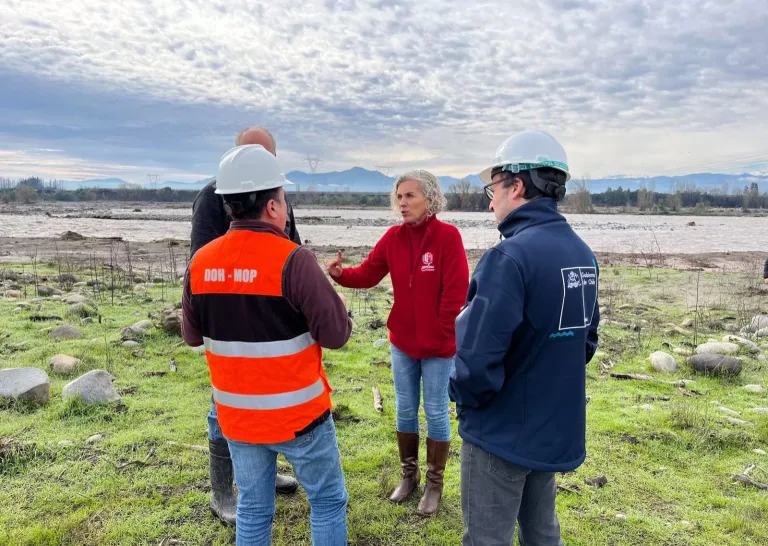 Comenzó construcción de defensas fluviales en el río Lontué frente a sectores «criticos»