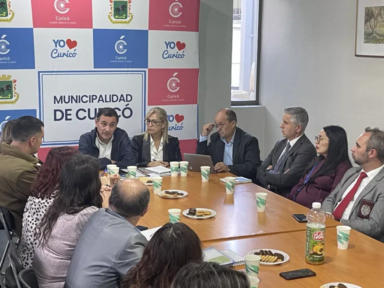 Municipalidad de Curicó trabaja en iniciativas para mejorar la seguridad en el sector del óvalo de la alameda.