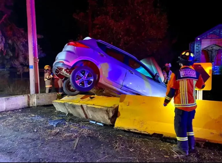 Cinco lesionados deja accidente de tránsito en Ruta 90, cerca de Marchigüe