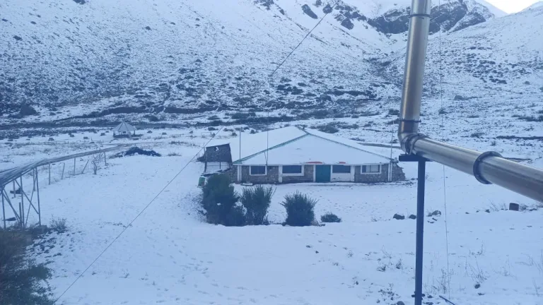 En cordillera curicana lluvias trajeron consigo primeras nevazones