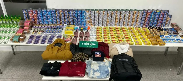 Carabineros detiene a banda de delincuentes por hurto a supermercado en Cauquenes