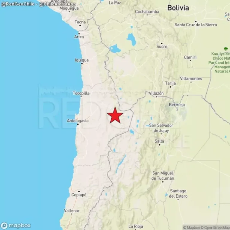 Sismo de  7.3 se registra al norte del país