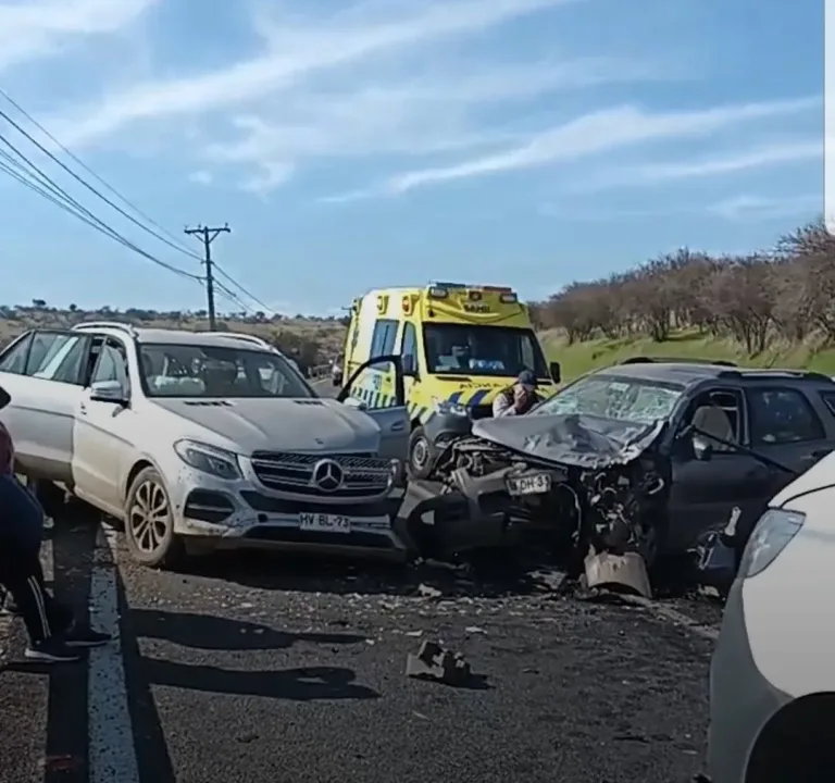 Accidente de Tránsito en bajada del Cerro de la Virgen, Camino a Pencahue, deja una persona fallecida