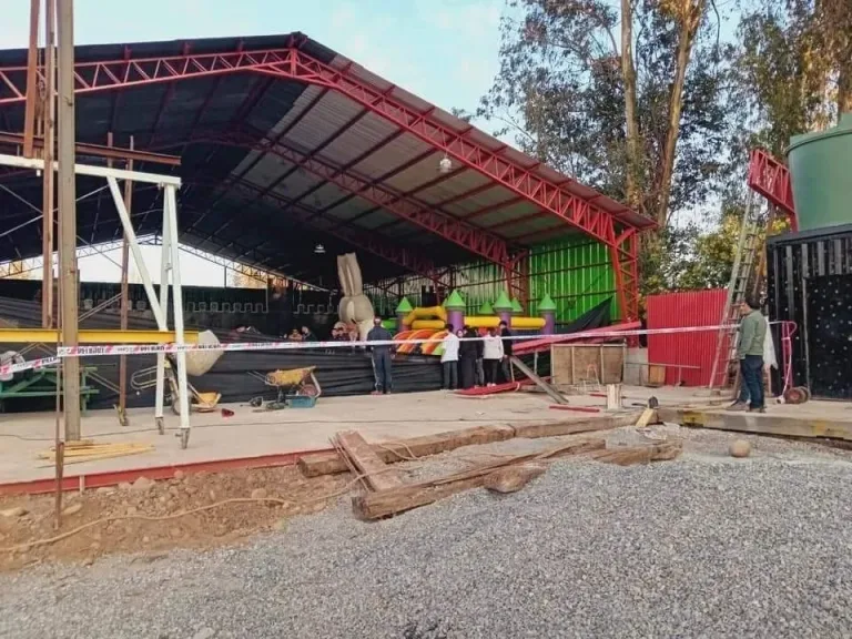 Investigan caída de estructura metálica que dejó tres personas lesionadas en San Fernando