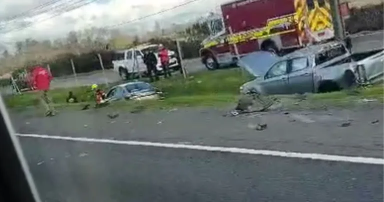 Grave accidente de tránsito deja una Persona Fallecida frente a Teno