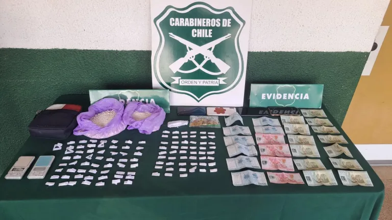 Carabineros detiene a 5 individuos que robaron más de 8 millones de pesos desde un vehículo en Requínoa