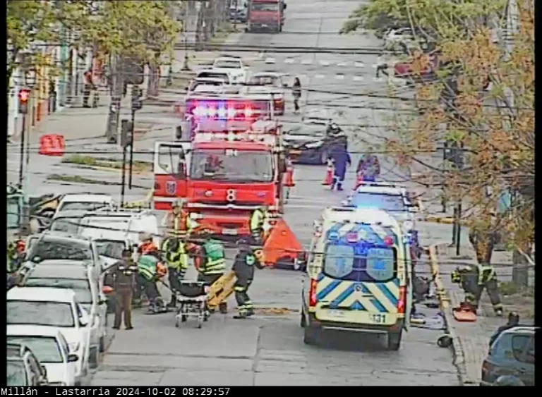 Accidente de tránsito en Rancagua deja una persona fallecida