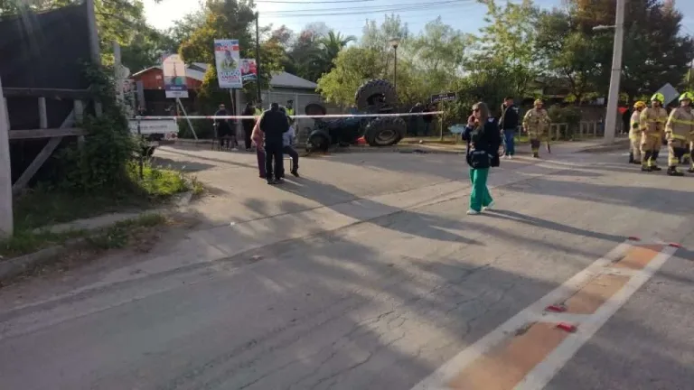 Accidente vehicular en ruta entre Palmilla y Los Maquis deja una víctima fatal en la región de O’Higgins