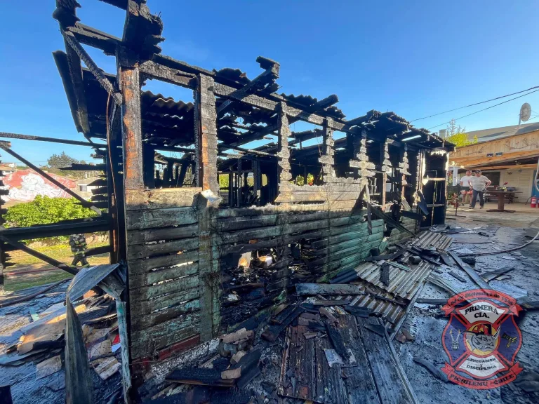 Incendio en Pichilemu movilizó a organismos dé emergencias de la comuna