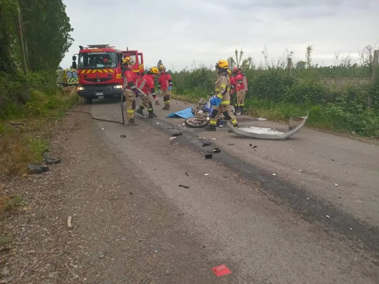 Conductor de motocicleta fallece en accidente de tránsito en Longaví