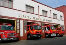 Cuartel General del Cuerpo de Bomberos de Curicó, Región del Maule.