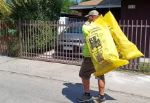 recolección de reciclaje en Curicó