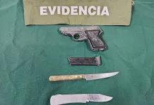 Carabineros detuvo a un sujeto por porte ilegal de arma de fuego y arma blanca en Constitución 91e5107e-cd4c-4ea2-9c54-914ec7f4e379