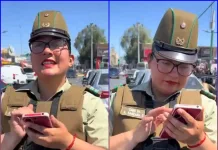 Carabinera recibe amplio respaldo tras video difundido por conductor venezolano