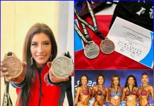 Javiera Olivares continúa destacando en el fitness internacional con medallas en el Panamericano IFBB Javiera Olivares continúa destacando en el fitness internacional con medallas en el Panamericano IFBB
