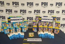 PDI incauta más de medio millar de fuegos artificiales en Linares