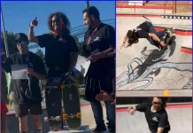 Paulo Medina campeón segundo Campeonato Nacional de Surfskate realizado en Curico