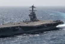 Estados Unidos amplía su campaña antidrogas con ataques navales y advertencias a Venezuela Portaaviones Gerald Ford