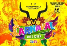 Carnaval Arte Joven 2025 llenará de color y música las calles de Curicó carnaval