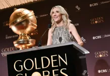 Globos de Oro anuncian los nominados para su 83.ª edición, que incluirá cine, televisión y pódcast Helen Hoehne en el anuncio de nominaciones a los 83 Globos de Oro