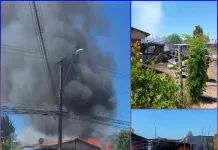Incendio destruye vivienda en Sarmiento y deja a una familia damnificada Incendio destruye vivienda en Sarmiento y deja a una familia damnificada