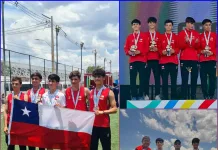 Jóvenes curicanos destacan en el Atletismo Escolar Sub-14 2025 en Paraguay