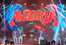 Grupo Alegría cerró con energía la segunda noche del Festival de la Guinda de Romeral grupo alegria