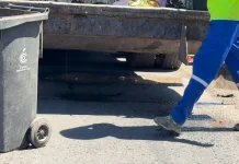 Envían a reparación camión recolector tras denuncia por escurrimiento de líquidos percolados