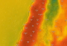 O’Higgins y Maule bajo Alerta Roja por evento de calor extremo ante temperaturas que podrían alcanzar hasta 37 °C O’Higgins y Maule bajo Alerta Roja por evento de calor extremo