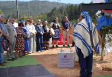 Comunidades indígenas realizan ceremonia de Guillipün para bendecir el nuevo Hospital de Licantén Comunidades indígenas realizan ceremonia de Guillipün para bendecir el nuevo Hospital de Licantén-2