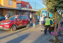 Escolar resulta lesionada tras atropello en sector poniente de Curicó Escolar resulta lesionada tras atropello en sector poniente de Curicó-1