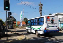 Locomoción colectiva vuelve a circular por calle Membrillar tras 16 años en Curicó-2