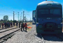 Peatón muere tras ser impactado por tren de pasajeros en Parral Peatón muere tras ser impactado por tren de pasajeros en Parral