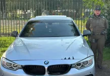 Detienen a adolescente que conducía vehículo con encargo por robo con violencia en Curicó