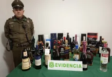 Carabineros decomisó alcohol y cursó infracciones tras fiscalización en Mall Alto Las Rastras de Talca Screenshot