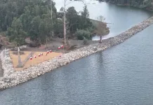 MOP finaliza obras de emergencia para reforzar protección de la ribera del río Maule en Constitución