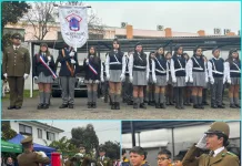 Carabineros De Curico Realizo Juramento De Brigadas Escolares