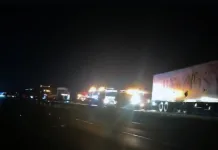 Colision Multiple Entre Camiones Provoca Extensa Congestion En La Ruta 5 Sur En Villa Alegre 1