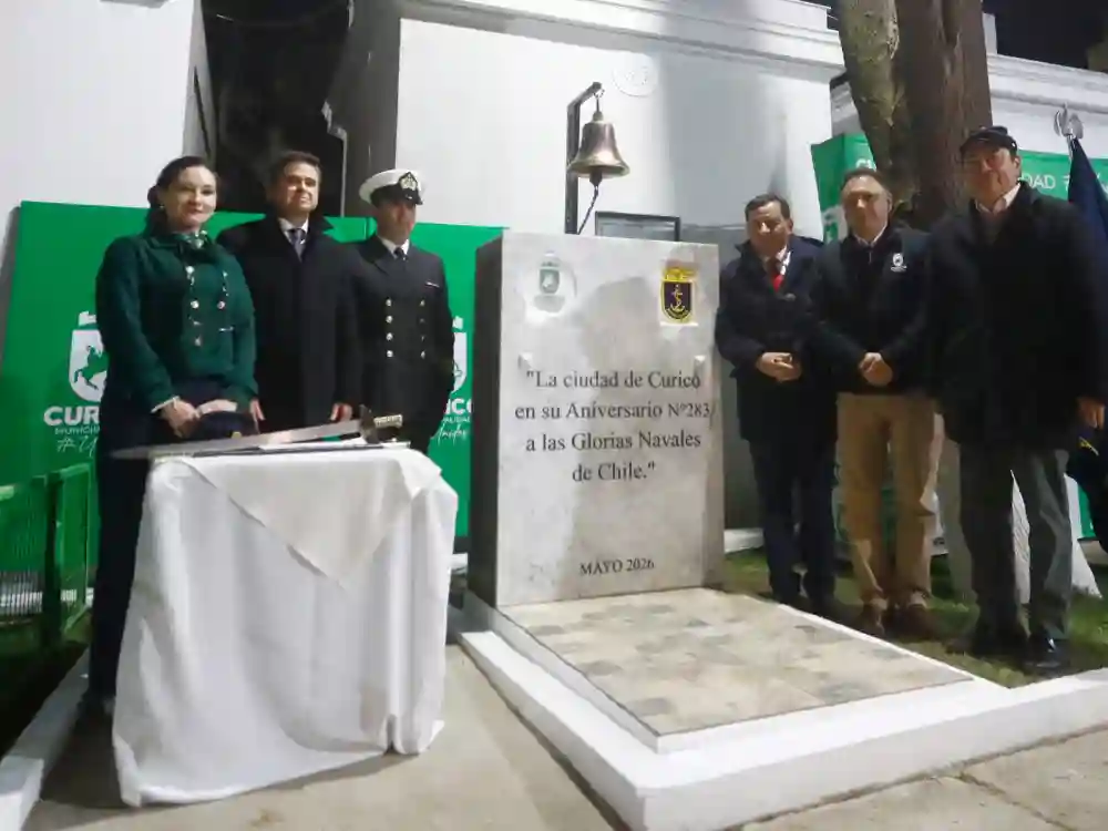 Curico Inauguro Memorial De La Armada De Chile En Homenaje A Las Glorias Navales