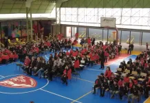 Escuela Arturo Alessandri Palma inaugura nueva carpeta deportiva y mural artístico en Romeral Escuela Arturo Alessandri Palma Inaugura Nueva Carpeta Deportiva Y Mural Artistico En Romeral 1