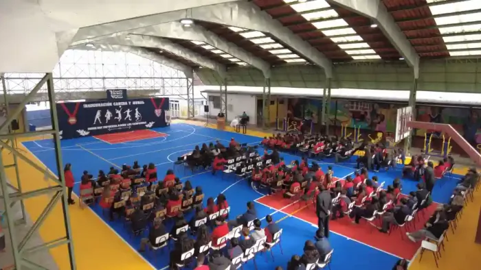 Escuela Arturo Alessandri Palma Inaugura Nueva Carpeta Deportiva Y Mural Artistico En Romeral Escuela Arturo Alessandri Palma Inaugura Nueva Carpeta Deportiva Y Mural Artistico En Romeral