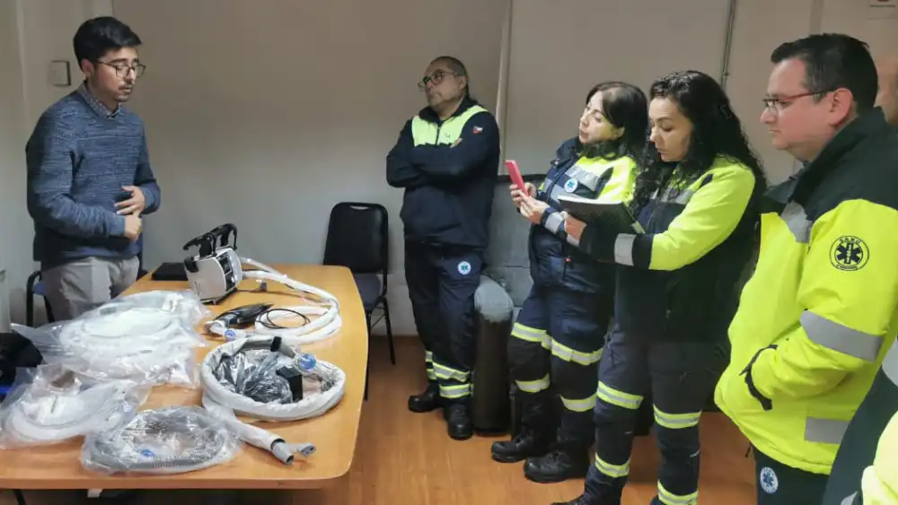 Samu San Fernando Incorpora Ventilador Mecanico Para Reforzar Atencion De Pacientes Criticos