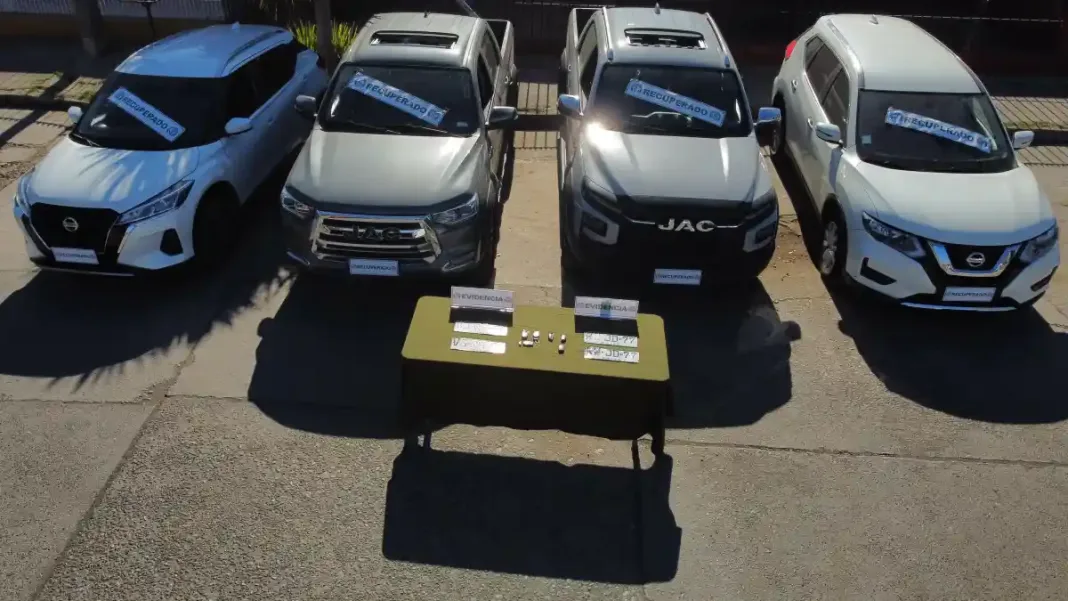 Sebv Ohiggins Recupera Cuatro Vehiculos Avaluados En Cerca De 100 Millones En Santa Cruz Y Rancagua