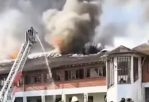 Incendio afectó al Regimiento Arauco en Osorno y obligó movilizar a bomberos de distintas comunas