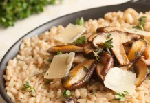 Risotto de Champiñones Silvestres
