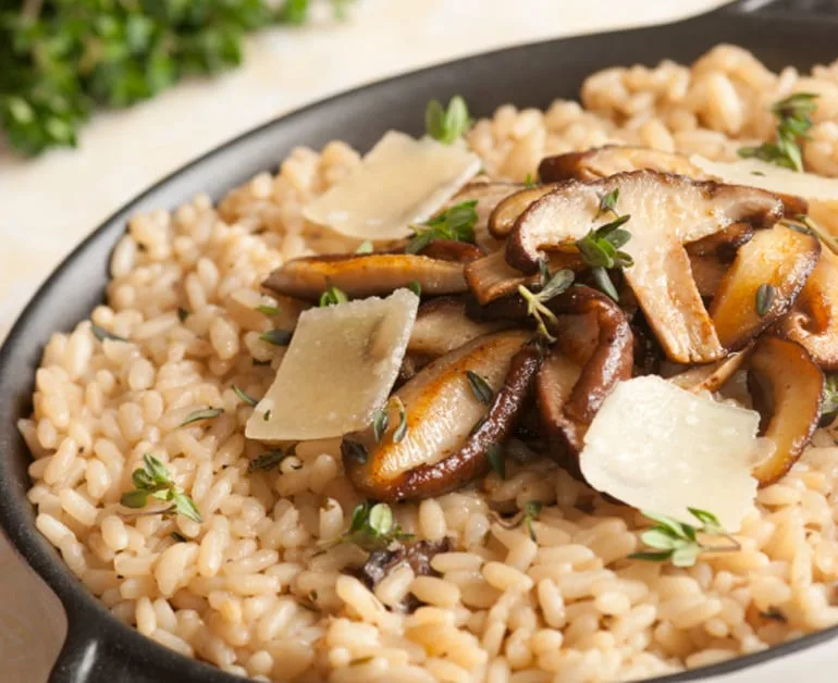 Risotto de Champiñones Silvestres