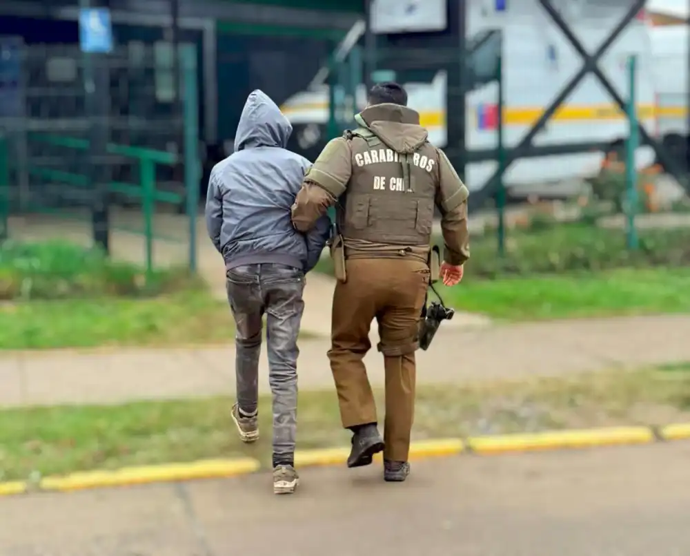 Carabineros Y Seguridad Municipal Frustran Robo Y Detienen A Dos Sujetos En Licanten